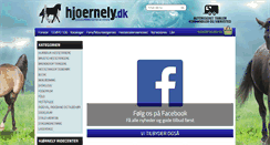 Desktop Screenshot of hjoernely.dk